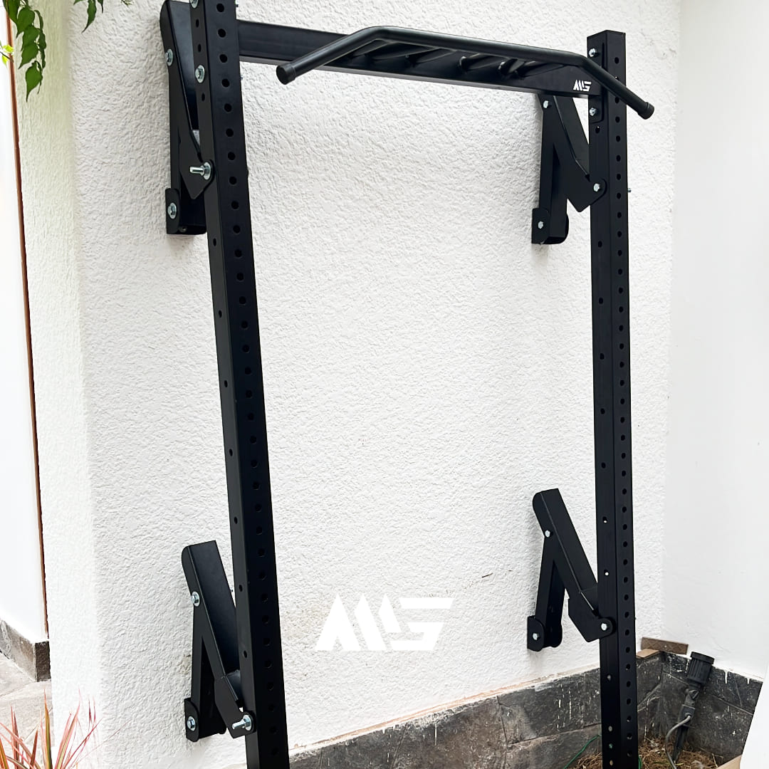 Rack Plegable X – Estructura Compacta para Entrenamiento en Casa y Gimnasio