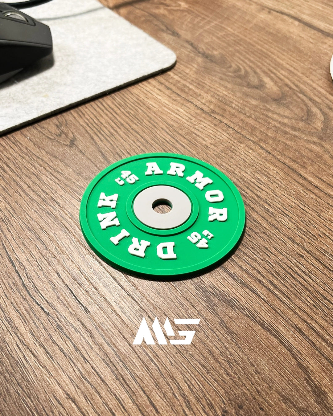 Posavasos de discos de peso - MIG