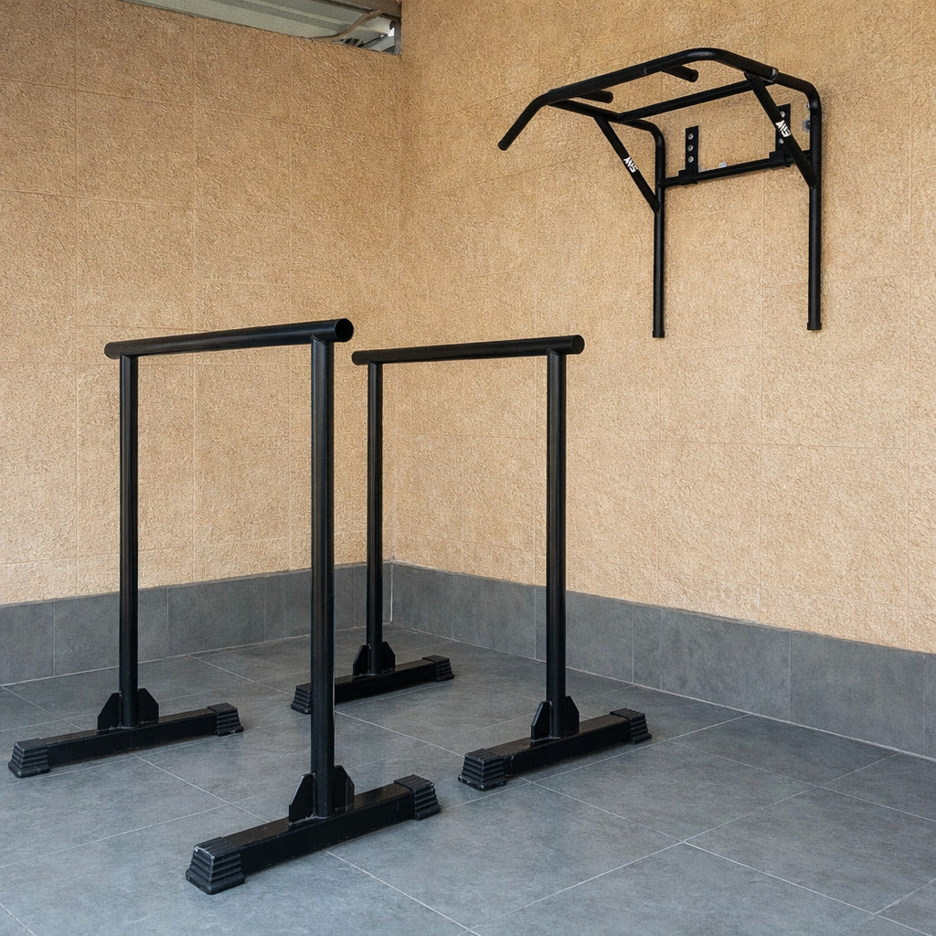 Barra de dominadas y paralelas MiniGym para calistenia en casa – Perú