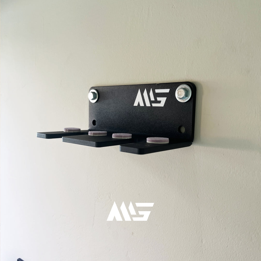 Soporte de barra olímpica para pared